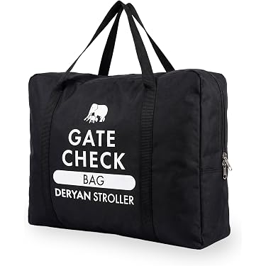 Sac De Voyage Poussette 106×180.5 Cm - Housse De Protection Oxford Imperméable Avec Sangle, Pour Avion Train Voiture