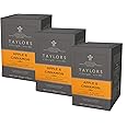 Taylors of Harrogate Apple & Cinnamon Tea 3 x 20 Individually Wrapped & Tagged Tea Bags