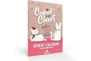 ACE Catnip Flavour Cat Treat Advent Calendar - 24 Treats, 1g Each, For Cats, Cat Owners