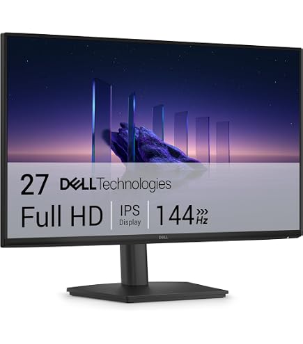 Dell 27 Monitor - SE2726H, Full HD (1920x1080), 144Hz, IPS, 1ms