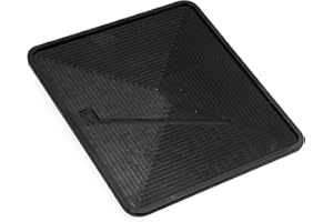 ‎DELTA PARTS HIGH QUALITY CUSTOM PARTS Delta Parts - Kennzeichenplatte Breeze Ghost Aluminium 180x200 mm – Platte für Kennzeichen in schwarz eloxiert 6mm Dicke - Ideal für Motorrad Kennzeichen - Universelle Kennzeichenhalterung Motorrad