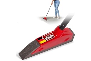 ‎NOVALIV Novaliv Schaumstoffbesen mit Stiel zum Stecken Auto & Abzieher Friseurbesen Gummi Noppenbesen Hundehaarentferner Broom Parkett Besen für Drinnen Teppichbesen Bodenabzieher Haushaltsbesen Wunderbesen