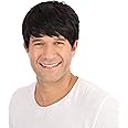 Bristol Novelty BW068 Short Black Wig | for Men Male, One Size