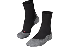 FALKE Herren RU4 Laufsocken mittelstarke Polsterung antiblasen vegan zum Sport Jogging Running schnelltrocknende atmungsaktive Baumwolle Funktionsmaterial 1 Paar