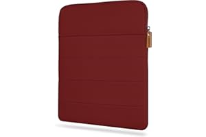 HANOI Collection® Detroit™ Custodia per libri di lettura con cerniera. Custodia per libro imbottita grande. Copertina Protettiva per libro per il trasporto e viaggio. Idea regalo per amanti dei libri