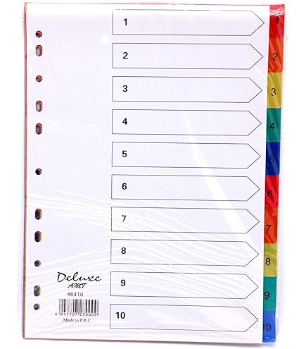 Esselte Leitz Dividers, 1/3 A4, Pack Of 100 Yellow - View #7