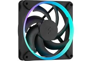 Fractal Design Momentum 12 RGB-tyst PC-fodral fläkt-120 mm-ARGB Gen2-16 LEDs-flytande kristallpolymer LCP-blad-FDB vätska dyn