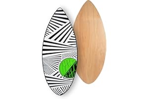 Osprey Surf Skimboard for Kids and Adults - 41 Inch Pintail Beginner Skim Board with 7 Ply Wood Construction - Multiple Designs