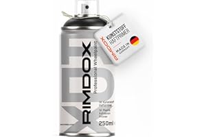 RIMDOX 1K Kunststoff Haftprimer | Haftvermittler auf Kunststoffen | Teil- & Komplettlackierung für Radkappen, Kfz-, Motorrad- und sonstigen Kunststoffteilen | 1x 250 ml Spraydose