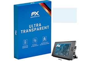 atFoliX Schutzfolie kompatibel mit Wacom CINTIQ 24 HD touch Folie, ultraklare FX Displayschutzfolie (2X)