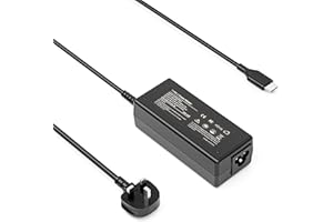 FUDCOCWN USB C Laptop Charger, 45W Chromebook Charger suitable for HP Lenovo Dell Asus Acer Samsung Google Chromebook, Type C Fast Charging Power Adapter