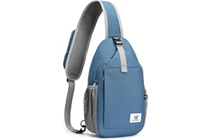 SKYSPER Sacs Bandoulière Homme Sling Bag Sac à Dos Anti - Pickpocket Sacoche Épaule pour Hommes et Femmes Voyage Sport