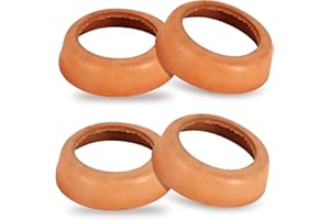 BELIHOME Lederdichtung Typ 75, 4 Teilig Dichtungsset für Die Schwengelpumpe Gartenpumpe Handpumpe Brunnenpumpe, Ledermanschette Pumpenleder Ersatzteil Dichtung Pumpe