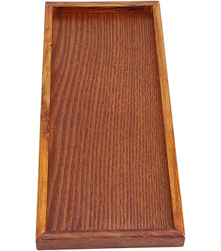 COM-FOUR® vassoio in legno di acacia - vassoio da portata