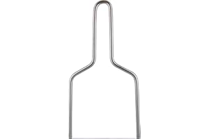 COOK CONCEPT - KU6131 Lyre à Foie Gras en Inox, Outil de Découpe Efficace pour Préparations Délicates, Dimensions 10 x 0,4 x 18,5 cm, Finition Argentée