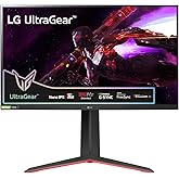 LG UltraGear Gaming Monitor 27GP850P-B, 27 Inch, 1440p, 180Hz O/C, 1ms GtG, Nano IPS Panel, Display HDR 400, AMD FreeSync Pre