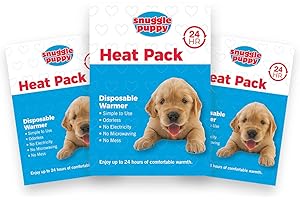 SmartPetLove Snuggle Puppy Replacement Heat Packs - 3-Pack of Heat Packs for Pets