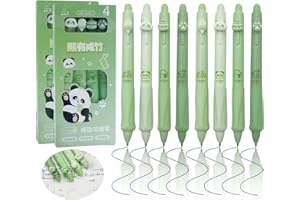 SHENSAIGO 8 sztuk zmazywalnych długopisów 0,5 mm, niebieski wałek atramentowy, prezent dla studentów i artykuły biurowe