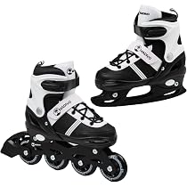 2in1 Inlineskates Hockeyschlittschuhe Croxer Radian Produktbild-Vorschau 3