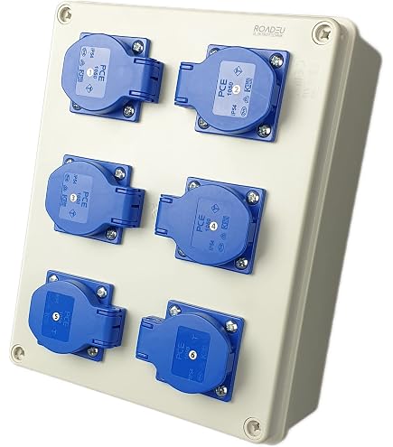 Base Presa Industriale 16A 3P+T 380-415V IP44 – Prodotto In Francia, Qualità E Facilità Di Installazione