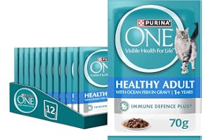 Purina One Wet Cat Healthy Adult with Ocean Fish (70g x 12)