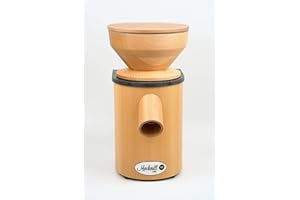 Moulin à céréales Mockmill Lino 200 - Fabriqué en Allemagne - Corindon noble et céramique - farine fraîche - céréales