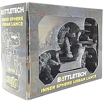 BattleTech Miniatures - Inner Sphere Urban Lance Expansion - Miniature Game by Catalyst Game Labs - Age 13