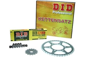 FEUERSTUHL.DE GMBH Kettensatz Yamaha YBR 125, 2007-2013, Typ RE05, DID (Standard) verstärkt