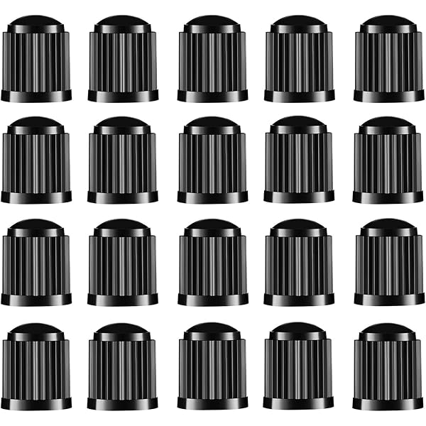 20 Tappi Per Valvole Pneumatici - Per Auto, Moto, Bici E Rimorchi, Con Guarnizione In Gomma - Foto 9