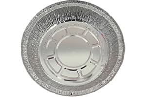 ZUMUII Butterme 20 pièces de feuille d'aluminium jetables pour pizza, tarte et moules à tartes.