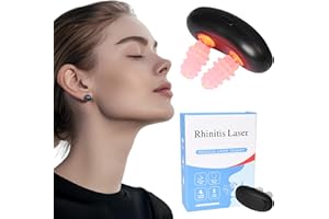 Pumwoy Respirelief Red Light Nasal Therapy Device, Respi-Relief Red Light Nasal Therapy Instrument Red Light Nasal Therapy for Nose, Nasal Therapy Device Relieve Rhinitis Symptoms