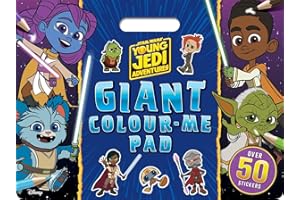 Star Wars Young Jedi Adventures: Giant Colour Me Pad