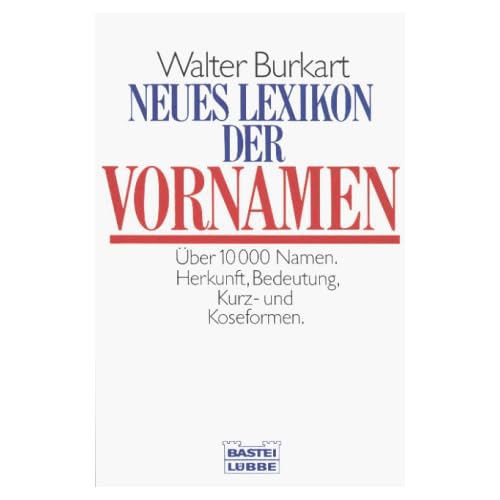 [PDF] Neues Lexikon der Vornamen KOSTENLOS DOWNLOAD