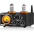 Douk Audio ST-01-PRO HiFi Digital Tube Amp – USB DAC, Coax/Optical, Bluetooth, VU Meter, 200W