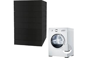 ANZOAT 10Pcs Stoßdämpfende Unterlegscheiben Pads Gummipads,Waschmaschinenunterlage Antirutschmatten Universal Anti-Vibration Pads für Waschmaschine Kühlschrank Trockner Tretmühle