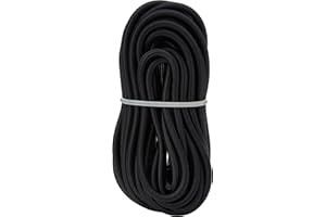 Lafuma Lacet élastique pour lit de soleil Siesta L et fauteuils relax, Longueur: 8 m, Couleur: Noir, LFM2405-0247