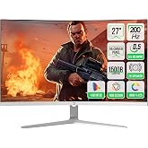 Game Power Gamepower Vivid T50 27'' 1500R Curved Rgb Beyaz 200Hz 0.5ms Fhd 2X2W Speaker Va Gaming Monit&ouml;r (Sıfır &Ouml;l&uuml; Piksel G