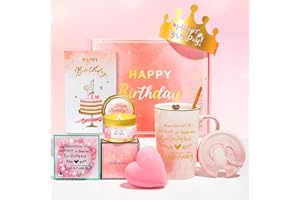 MEIMUCUL Prezenty Urodzinowe dla Kobiet, Zestaw Prezentów Urodzinowych Najlepszego Przyjaciela,Prezent dla Kobiet,Prezent Urodzinowy Mamy, Przyjaciółki, Siostry, Zony,kolegów