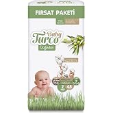 Baby Turco Opportunity Package from Nature Diaper Number 2 Mini 48 Pieces