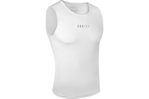 NORTEI Camiseta Interior Ciclismo Sin Mangas Rejilla Técnica Transpirable. Ideal para Primavera, Verano y Otoño. Costuras Planas y Ajuste Ceñido para Hombre y Mujer