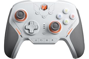 BIGBIG WON BLITZ2 Wireless Controller, 16 Mechanische Mikroschalter, 2000Hz Abtastrate, TMR Elektromagnetische Joysticks, PC Controller für PC/Switch/iOS/Android