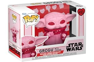 Funko POP! Star Wars: Valentines - Grogu (The Child, Baby Yoda) - The Mandalorian - Figuras Miniaturas Coleccionables Para Exhibición - Idea De Regalo - Mercancía Oficial - Fans De TV