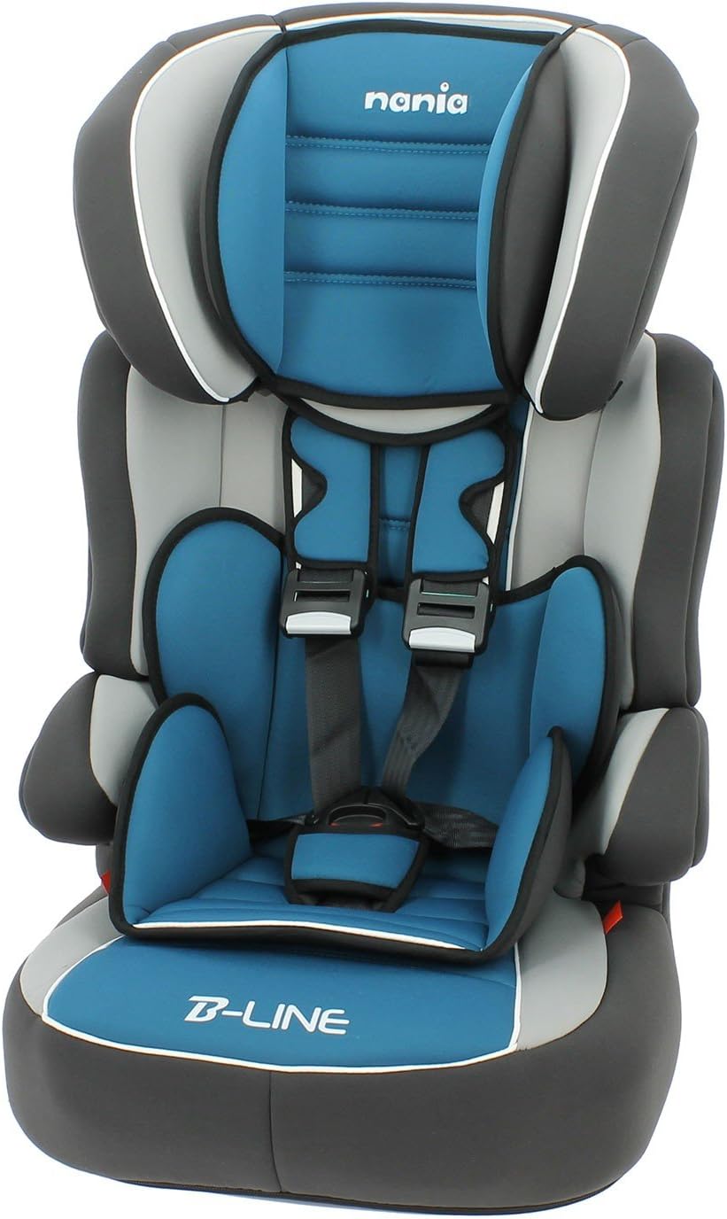 mycarsit asiento de coche y asiento elevador, Grupo 1/2/3 (de 9 a 36 kg), petróleo