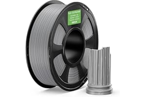 ‎DEEPLEE DEEPLEE PLA+ 2.0 Filament 1.75mm, Stärkere Zähigkeit 3D Drucker Filament, Grau 1KG, Upgrade PLA Plus 3D Printer Filament, High Speed PLA+ Filament für die meisten FDM 3D Drucker