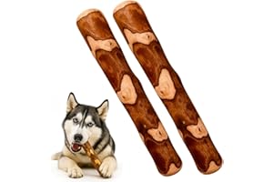 ALP CHEW Olivenholz Kauholz für Hunde – Robustes Kauspielzeug zur Zahnpflege, Größe L (250–400 g), 2er Pack
