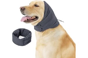 DOINEUFL High-Elastic Polyester Dog Snood Ear Protectors, Comfortable and Breathable, Warm Noise-Reducing, Windproof and Cold-Proof