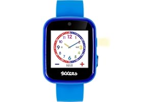 CAOLATOR Tikkers Interactive Blue Silicone Strap Touch Screen Kids Watch ATK1084BLU