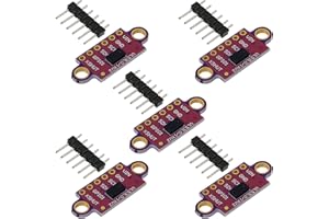 ‎YELUFT 5 STÜCKE VL53L0X ToF-Sensor, VL53L1X V2 Flugzeit-Laser-Distanzsensor-Breakout-Modul 3-5 V I2C IIC für Arduino, ESP32