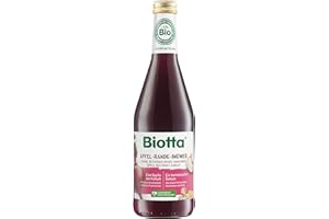 A.VOGEL Biotta Apple, Beetroot and Ginger Juice | Organic | Natural source of Potassium | Contribute to the normal maintenance of normal blood pressure | Not from concentrate | 500ml