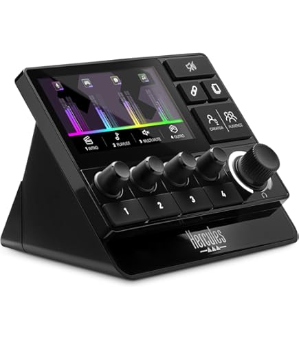 Elgato XLR Dock – For Stream Deck +, XLR-to-USB Mic Interface